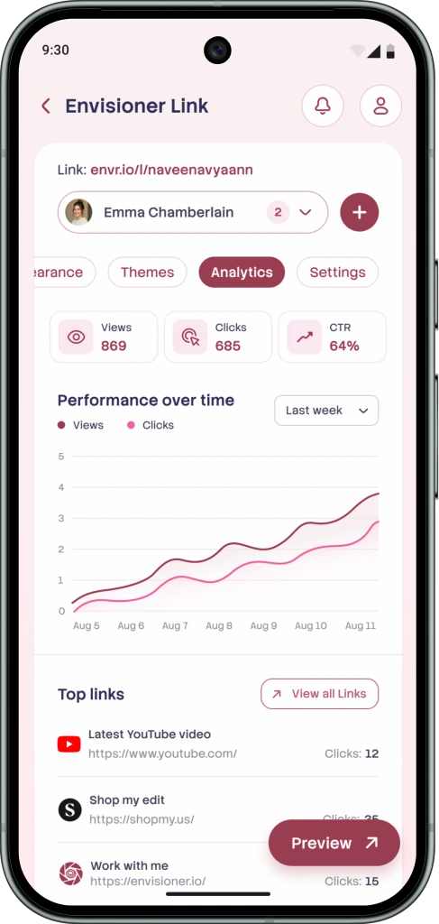 Creator app screen 4
