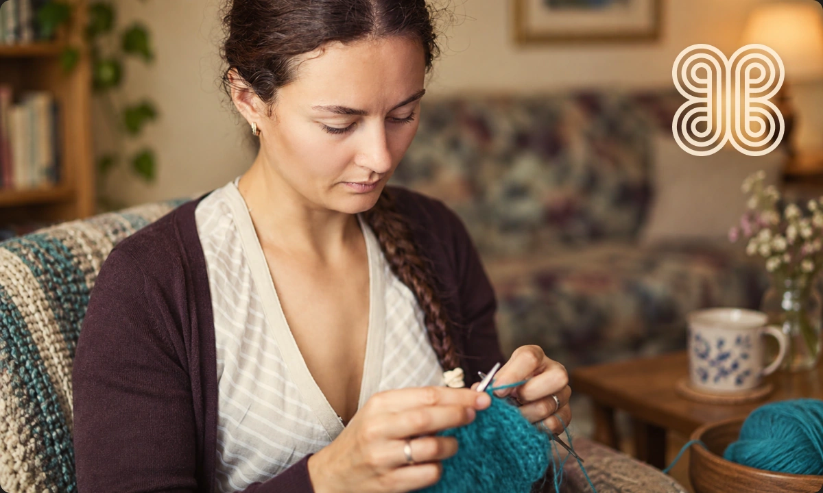 Hibba Bottega handmade knitting and woven monogram
